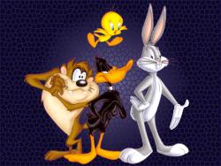 Bugs Bunny, Daffy, Tweety & Taz 1024 x 768